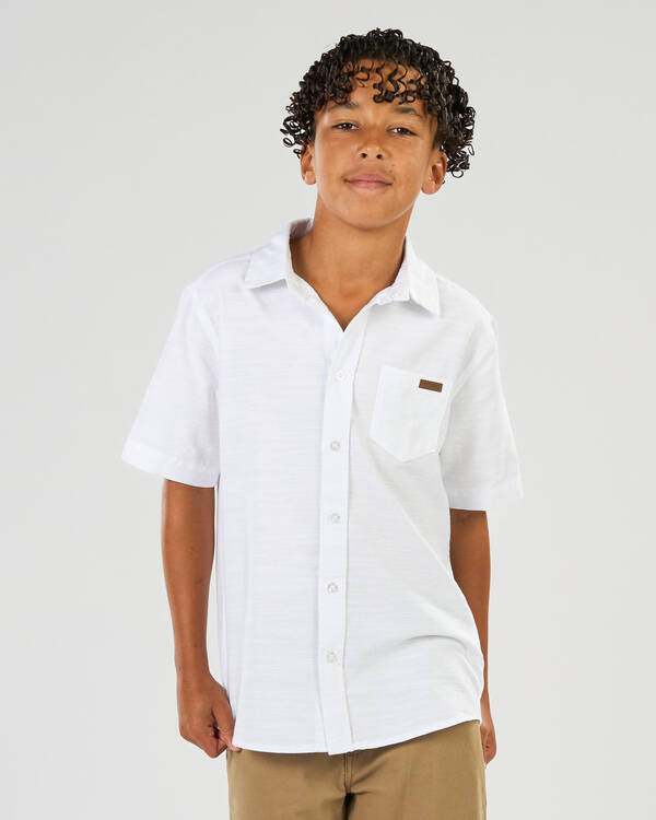 Boys' Integral Short Sleeve Shirt