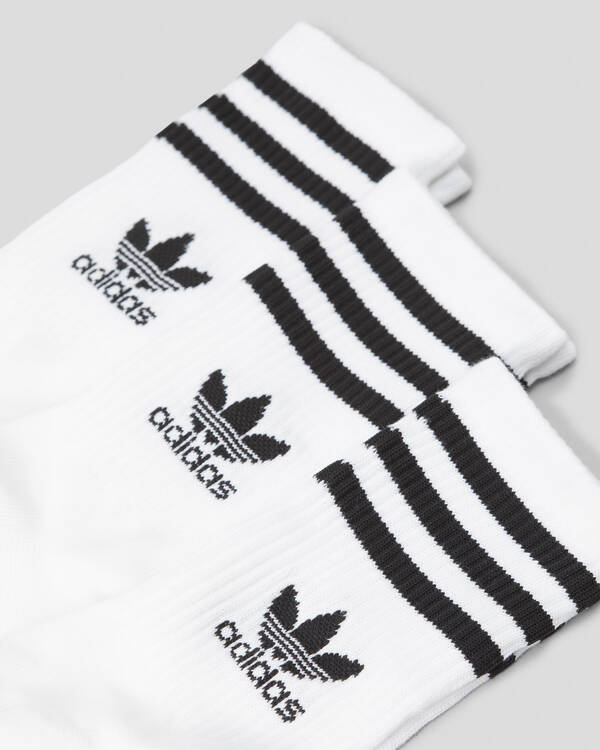 adidas Women's 3 Stripes Crew Sock Pack for Womens