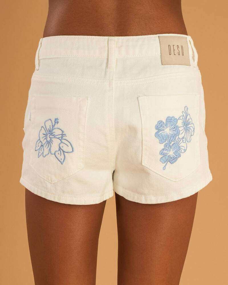 DESU Girls' Lanai Denim Shorts for Womens