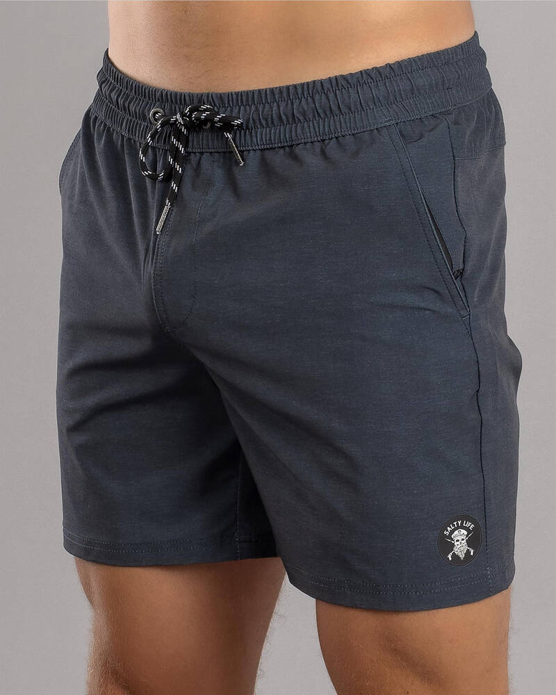 Salty Life Formal Elastic Waist Shorts for Mens