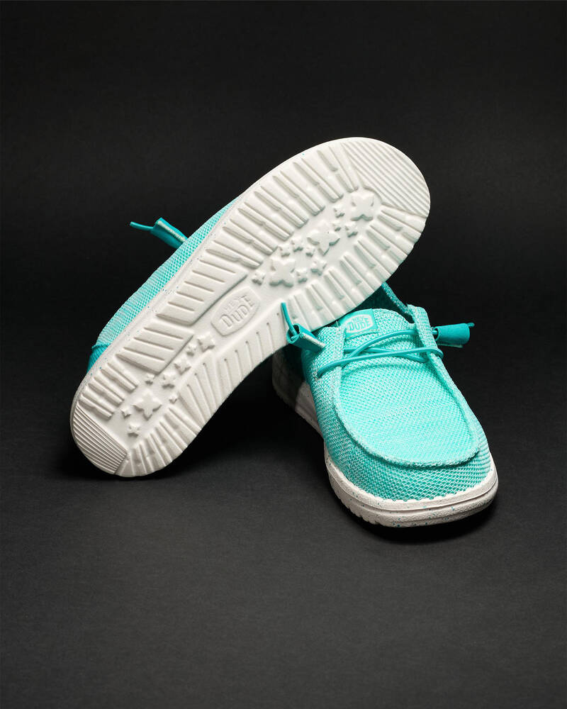 HEYDUDE Wendy Stretch Canvas Shoes for Womens