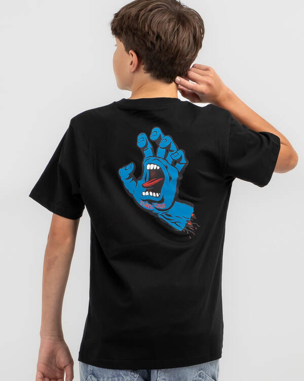Santa Cruz Boys' Opus Screaming Hand T-Shirt for Mens