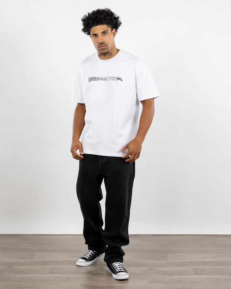 S-Double Script Stacked T-Shirt for Mens