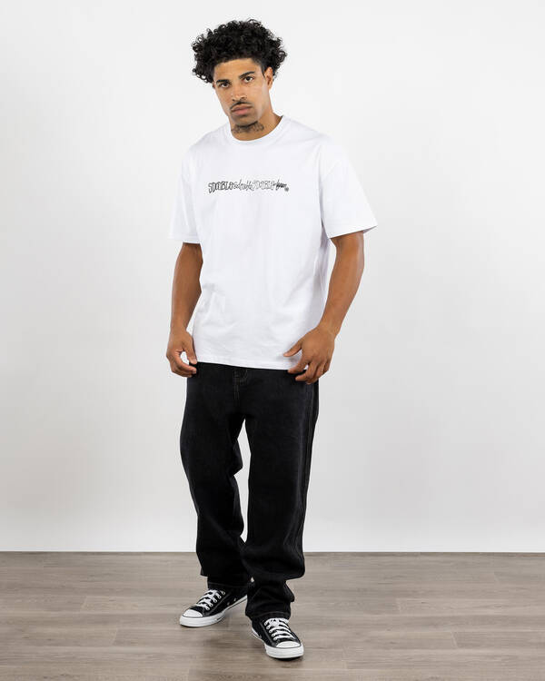 S-Double Script Stacked T-Shirt for Mens