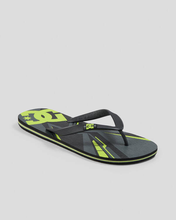 DC Shoes Spray Graffik Thongs for Mens