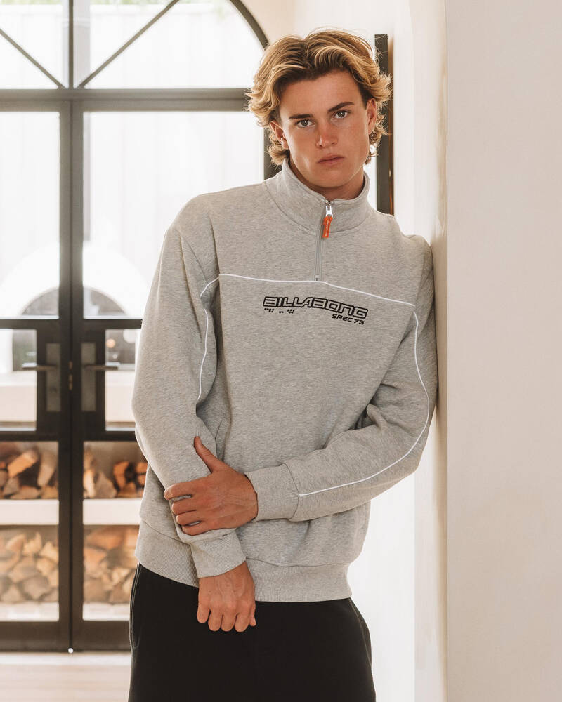 Billabong Spec 73 1/4 Zip Sweatshirt for Mens