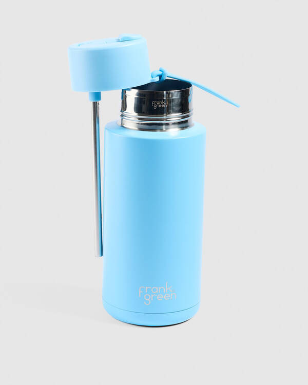 Frank Green 34oz Reusable Bottle with Straw Lid for Unisex