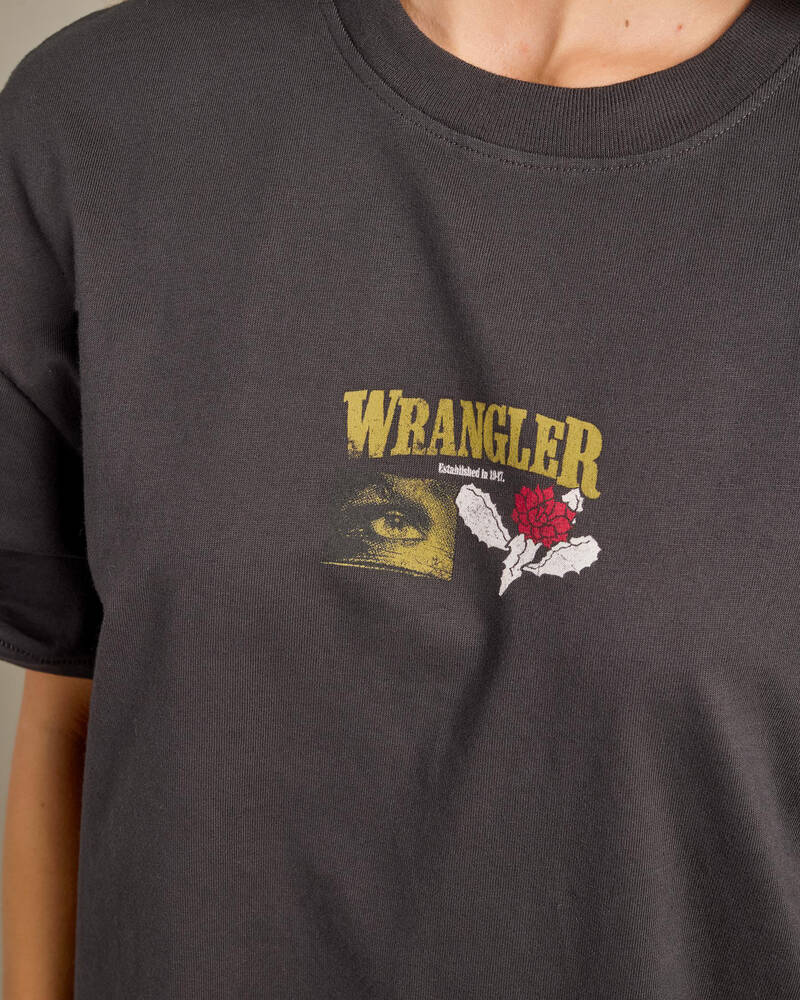 Wrangler Cactus Cowboy Slouch T-Shirt for Womens