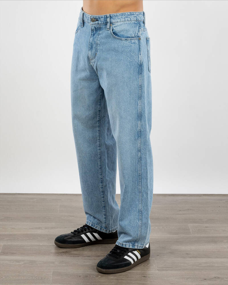 Wrangler Slacker Relaxed Straight Jeans for Mens