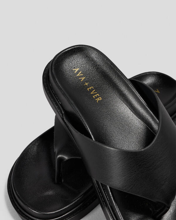 Ava And Ever Girls' Sorrento Thong Slide Sandals for Womens