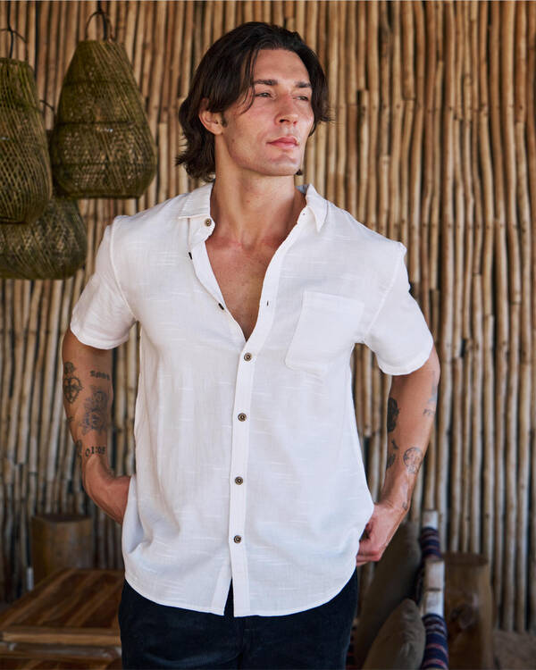 Skylark Tension Short Sleeve Shirt for Mens