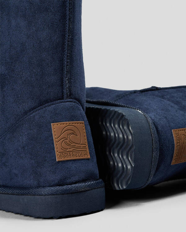 Jacks Mammoth Navy Boots for Mens