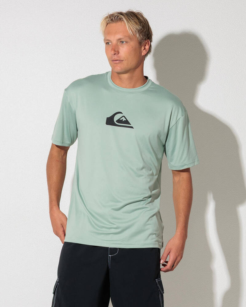 Quiksilver Solid Streak Short Sleeve Surf T-Shirt for Mens