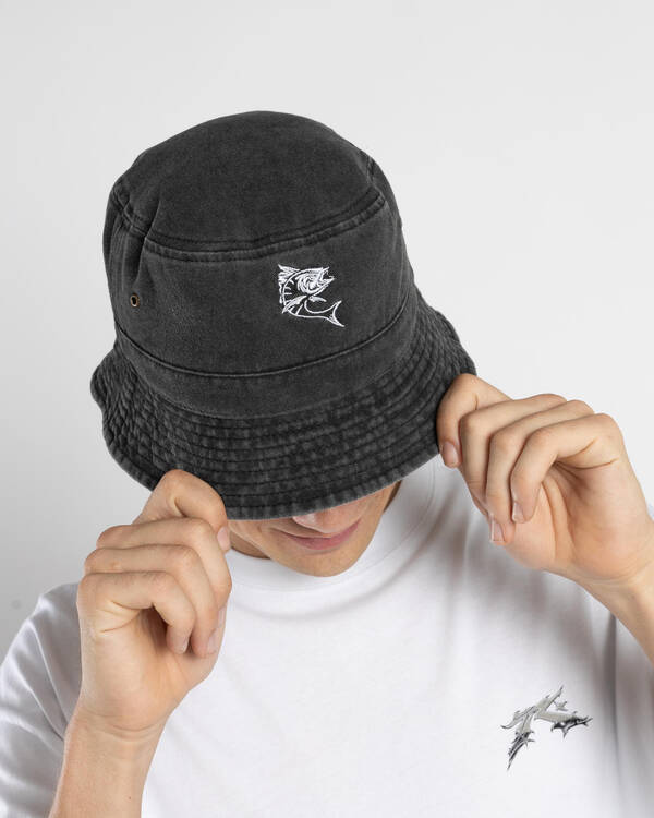 Salty Life Island Bucket Hat for Mens