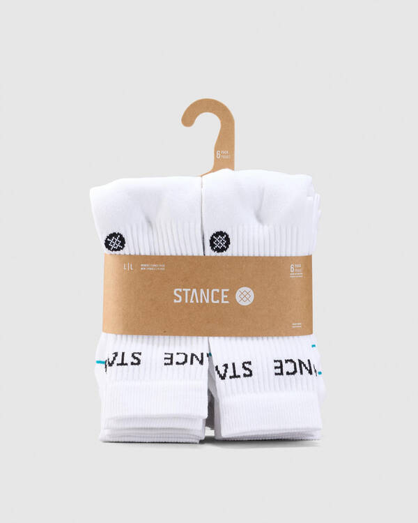 Stance Origin Crew Socks 6 Pack for Mens