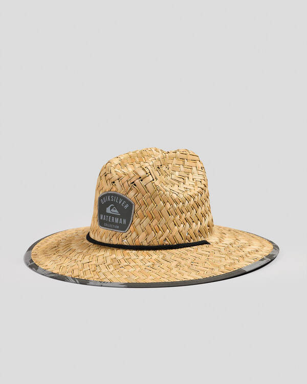 Quiksilver Outside Waterman Straw Hat for Mens