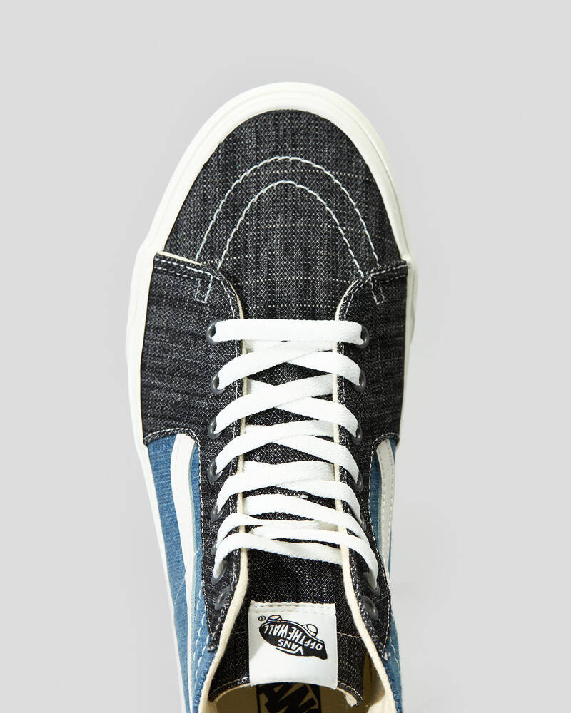 Vans Sk8-Hi Tapered Threaded Denim Shoes for Mens