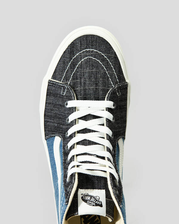 Vans Sk8-Hi Tapered Threaded Denim Shoes for Mens