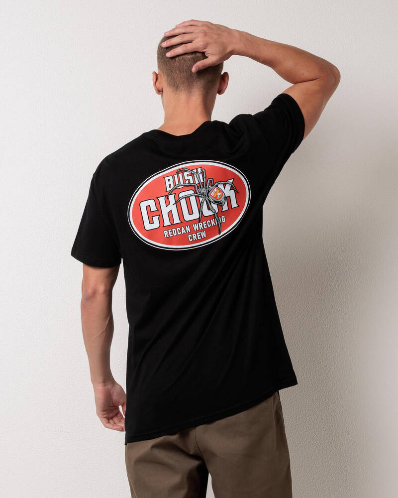 Bush Chook Redback Wreckers T-Shirt for Mens