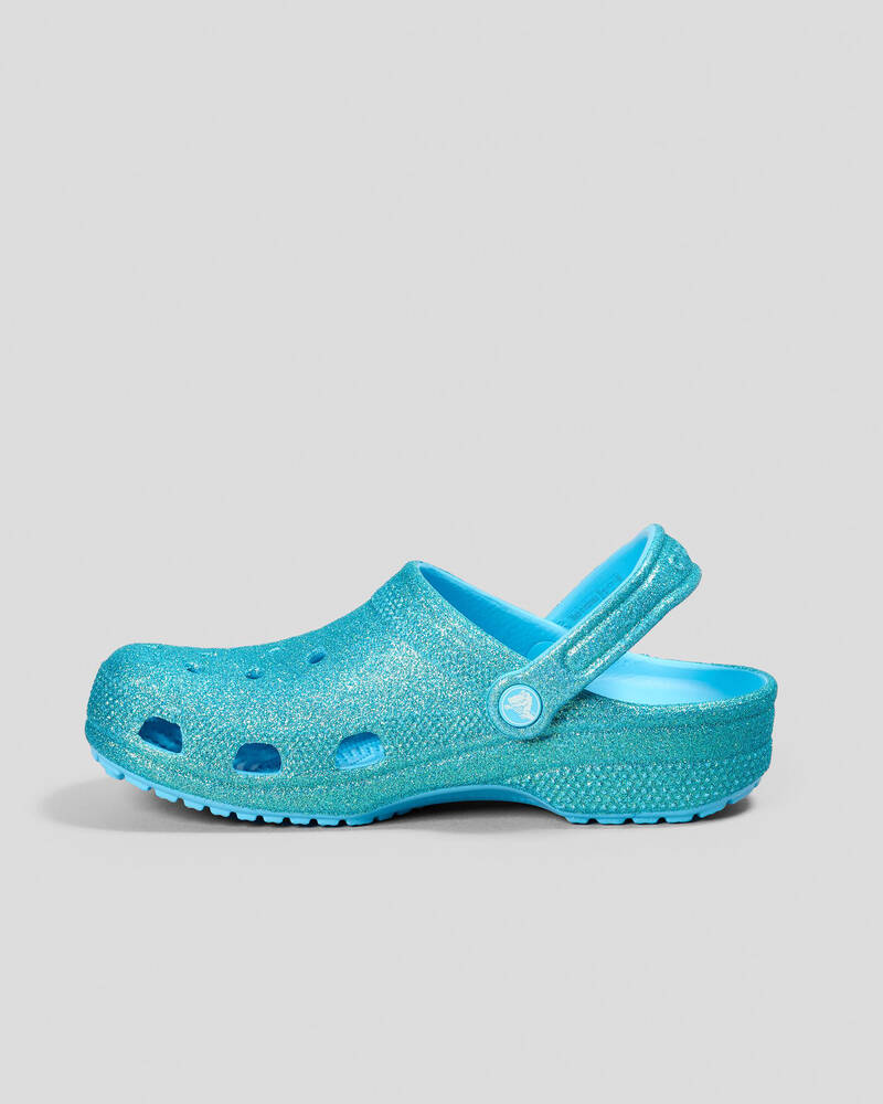 Crocs Classic Glitter Clogs for Unisex