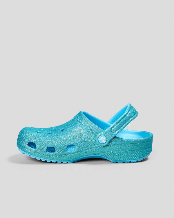 Crocs Classic Glitter Clogs for Unisex