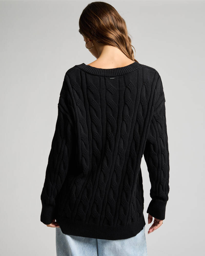 Ava And Ever Cambridge V Neck Knit Jumper for Womens
