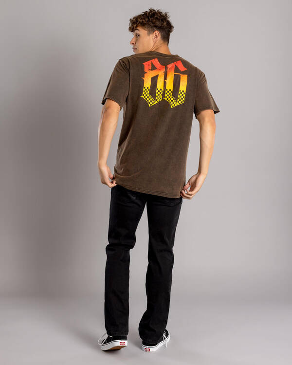 Jetpilot Live Fast T-Shirt for Mens