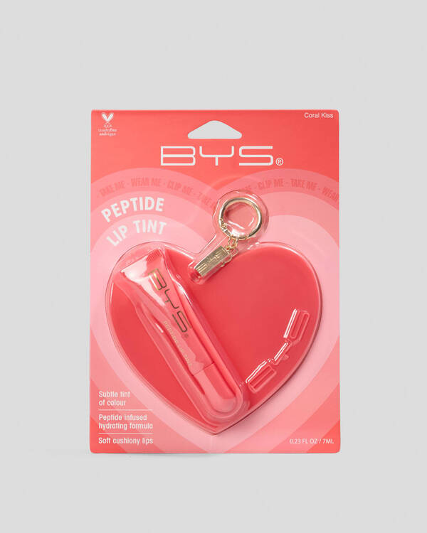 Get It Now Peptide Lip Tint with Heart Charm for Womens