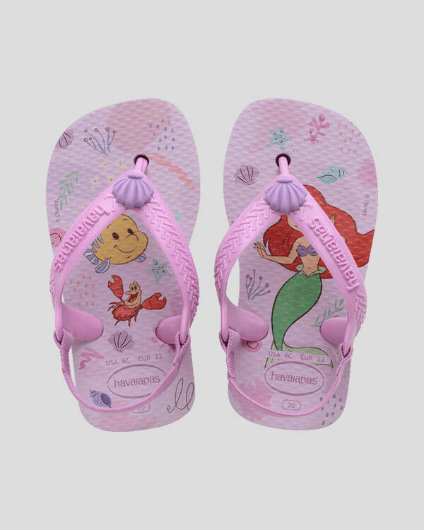 Havaianas Toddlers' Disney Classics Ariel Thongs for Unisex