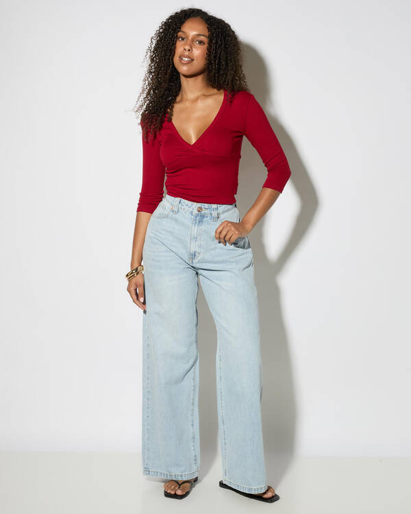 DESU Andre Low Waist Baggy Jeans for Womens