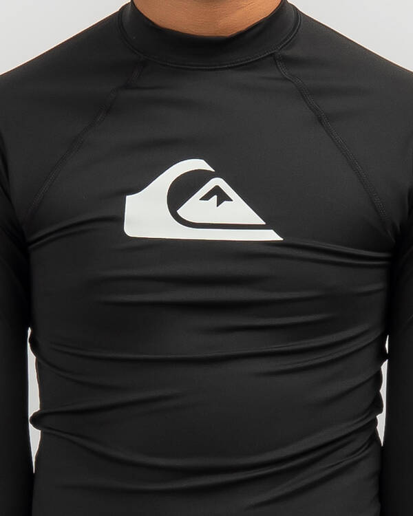 Quiksilver Boys' All Time Long Sleeve Wetshirt for Mens