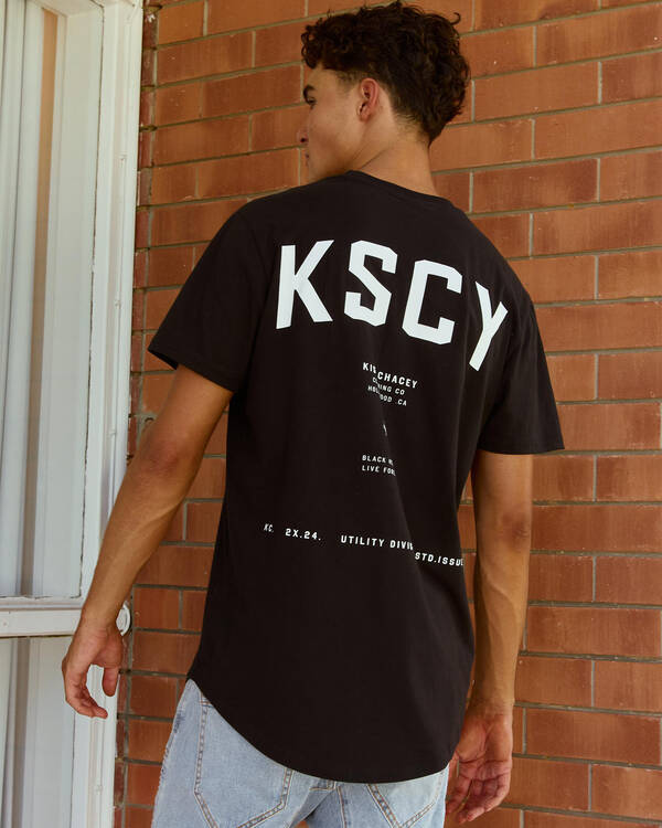 Kiss Chacey Pirton Dual Curved T-Shirt for Mens