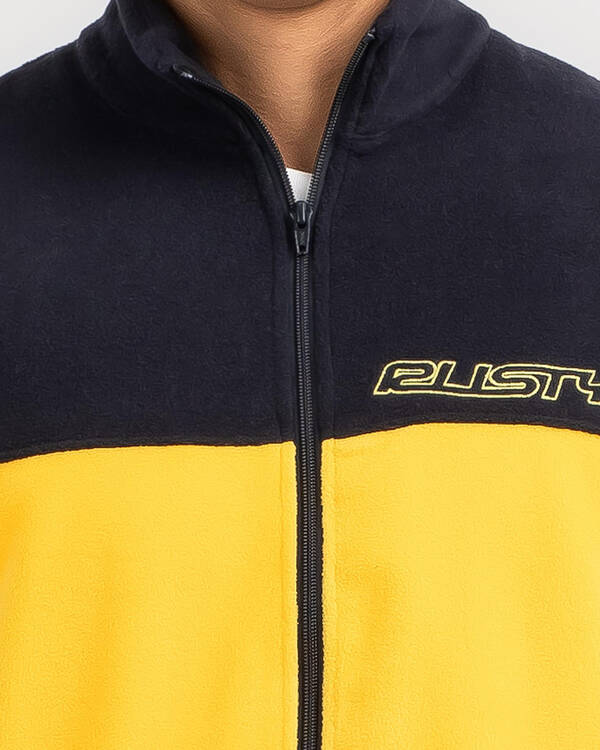 Rusty Tasty Ice Polar Fleece Vest for Mens