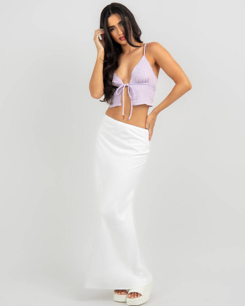 Mooloola Willow Tie Up Cami Top for Womens