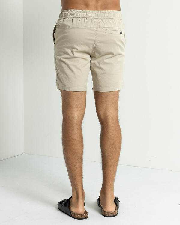 Unit Stone Elastic Shorts for Mens