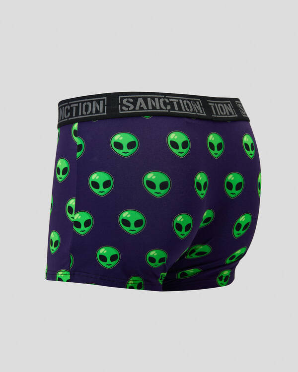 Sanction Aliens Fitted Boxers for Mens