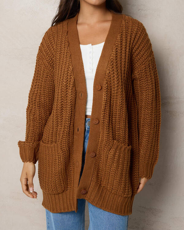 Mooloola It's A Trip Knit Cardigan for Womens