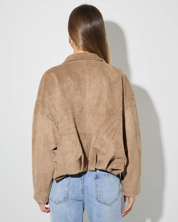 Ava And Ever Floyd Faux Suede Jacket for Womens