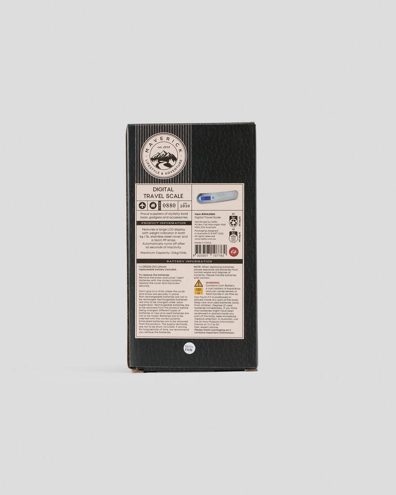 Get It Now Digital Travel Scale for Unisex