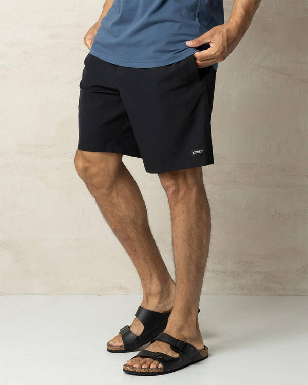 Volcom Stones Hybrid Elastic Waist Shorts for Mens