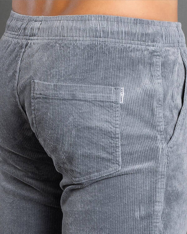 Skylark Texture Elastic Waist Shorts for Mens