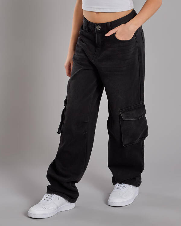 DESU Girls' Juno Cargo Jeans for Womens