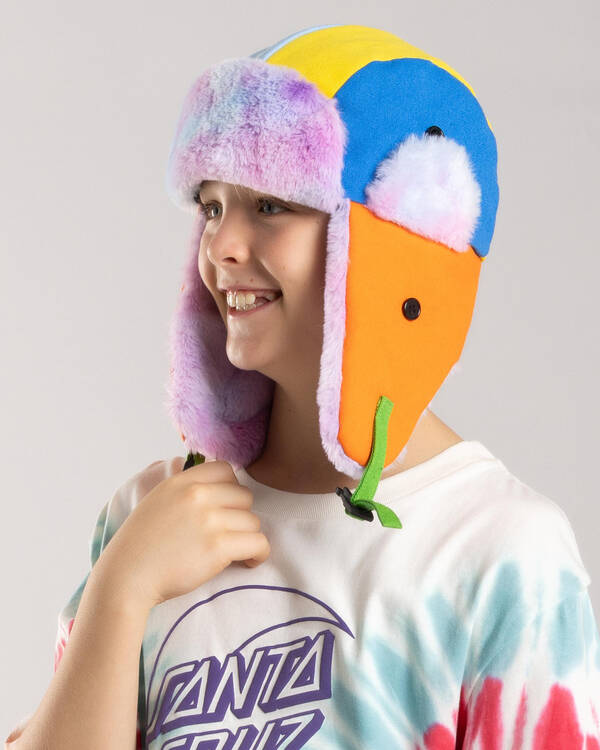 Miscellaneous Boys' Rainbow Trapper Hat for Mens