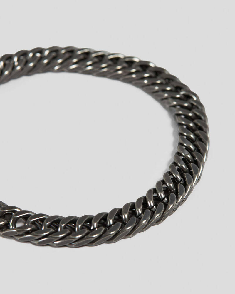 REPUBLIK Gun Metal Bracelet for Mens