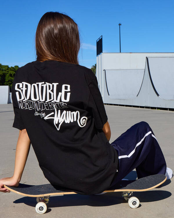 S-Double Women's World Wide Roots T-Shirt for Womens