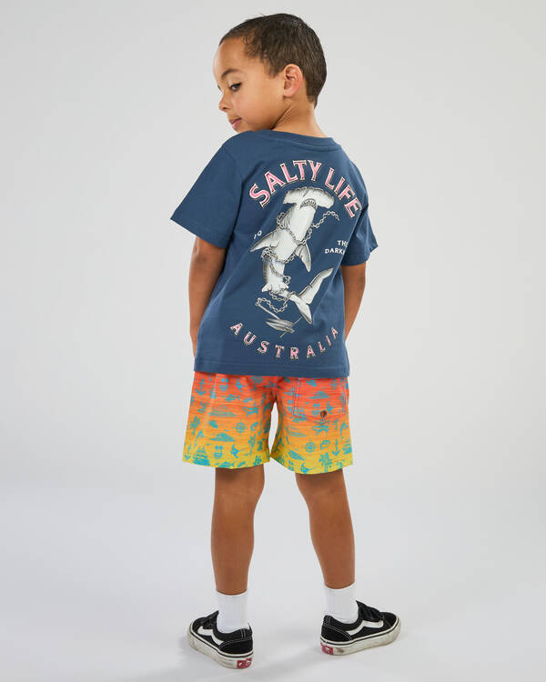 Salty Life Toddlers' Overlay Elastic Waist Shorts for Mens
