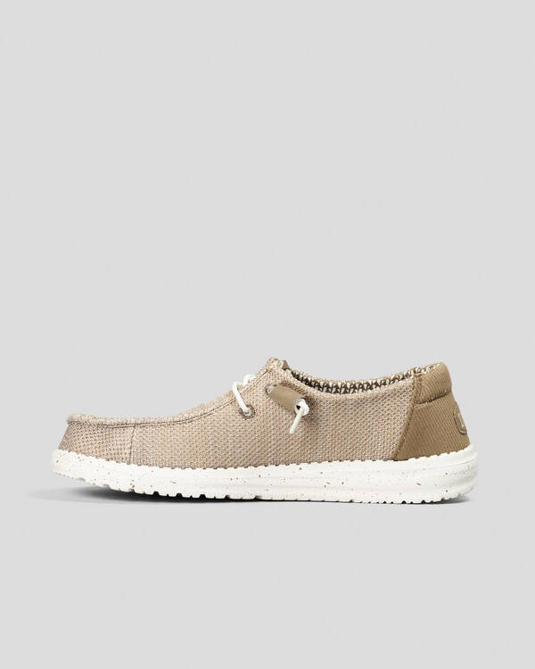 HEYDUDE Wendy Stretch Mesh Shoes for Womens