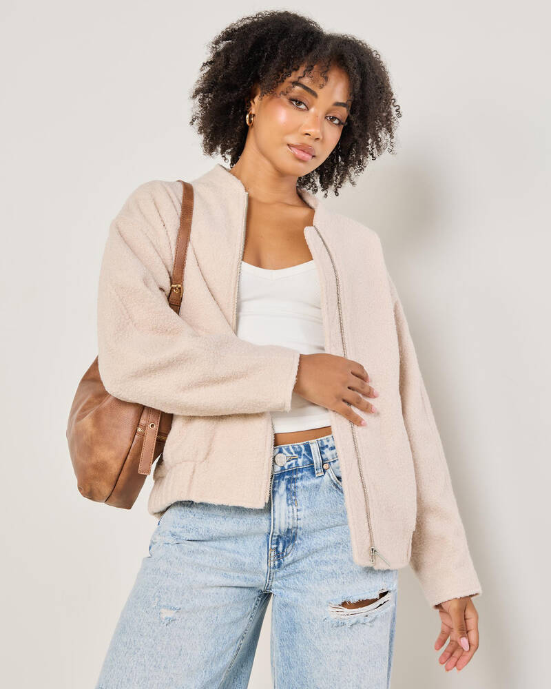 Ava And Ever Mikahla Boucle Jacket for Womens