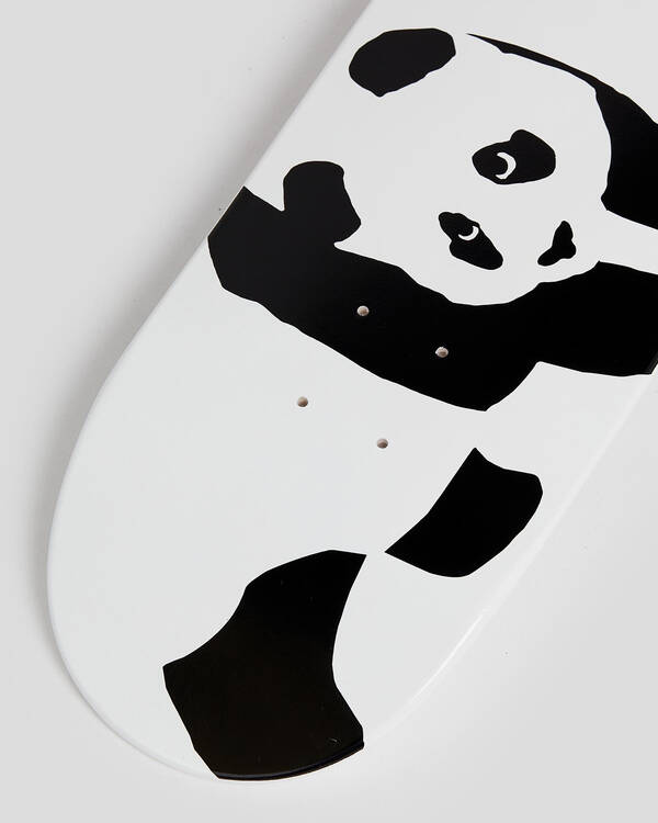 Enjoi Wide Panda Logo 8.25" Skateboard Deck for Mens