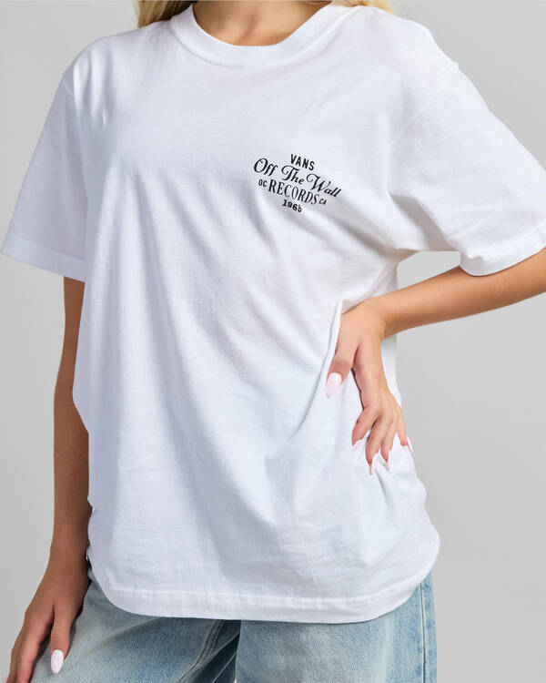 Vans Women's Deep Cut T-Shirt for Womens
